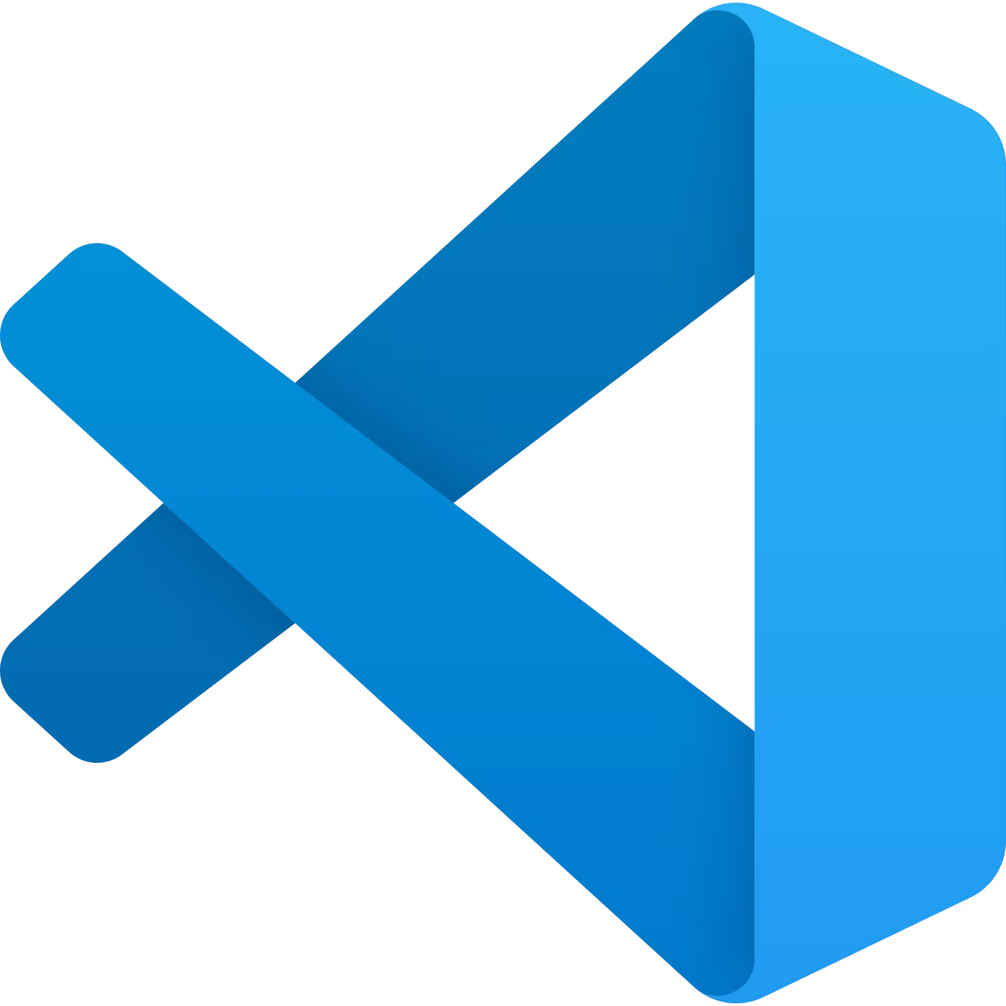 Visual Studio Code (VSCode) code editor logo for web development in Toronto, Calgary, and Vancouver